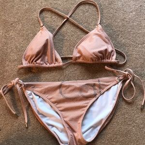calvin klein bikini set